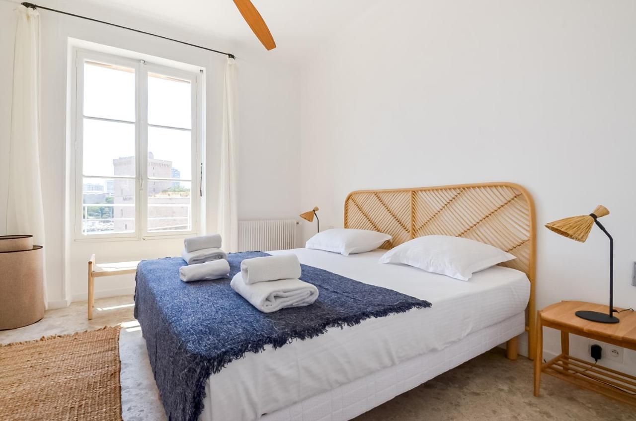 Massilia Blue - Grand Appartement Refait A Neuf Avec Vue Sur Le Vieux Port 마르세유 외부 사진