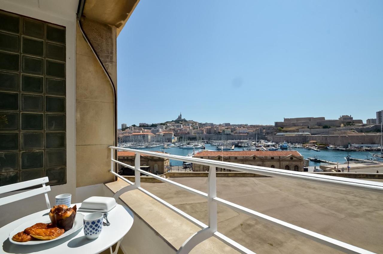 Massilia Blue - Grand Appartement Refait A Neuf Avec Vue Sur Le Vieux Port 마르세유 외부 사진